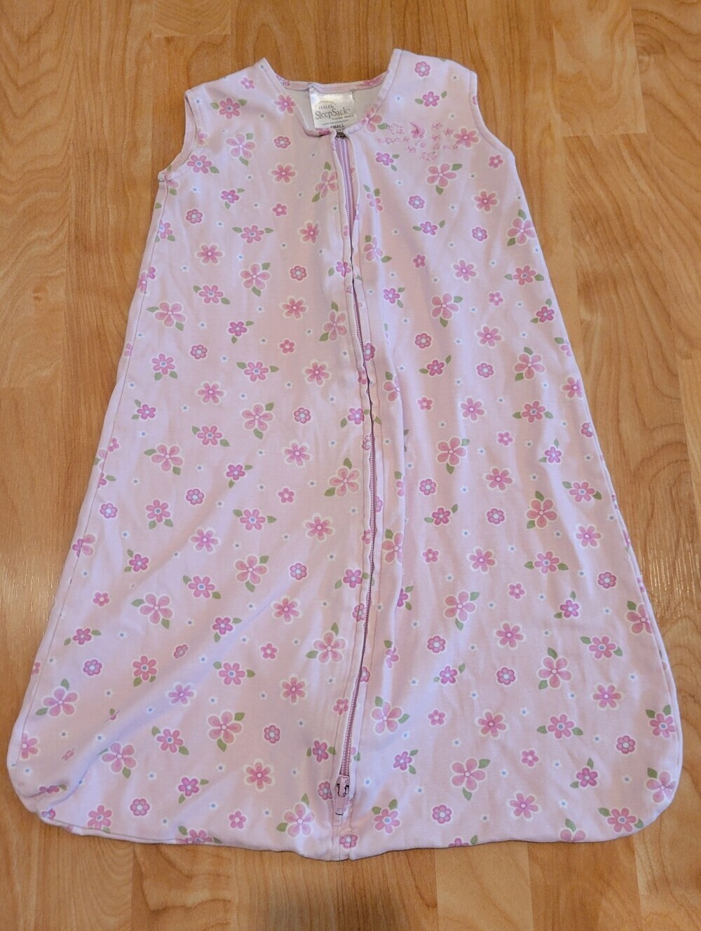 Halo Sleep Sack Wearable Blanket Pink Floral Size Small 0-6 Months